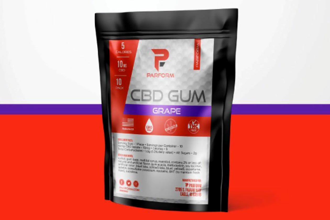 parform grape cbd chewing gum