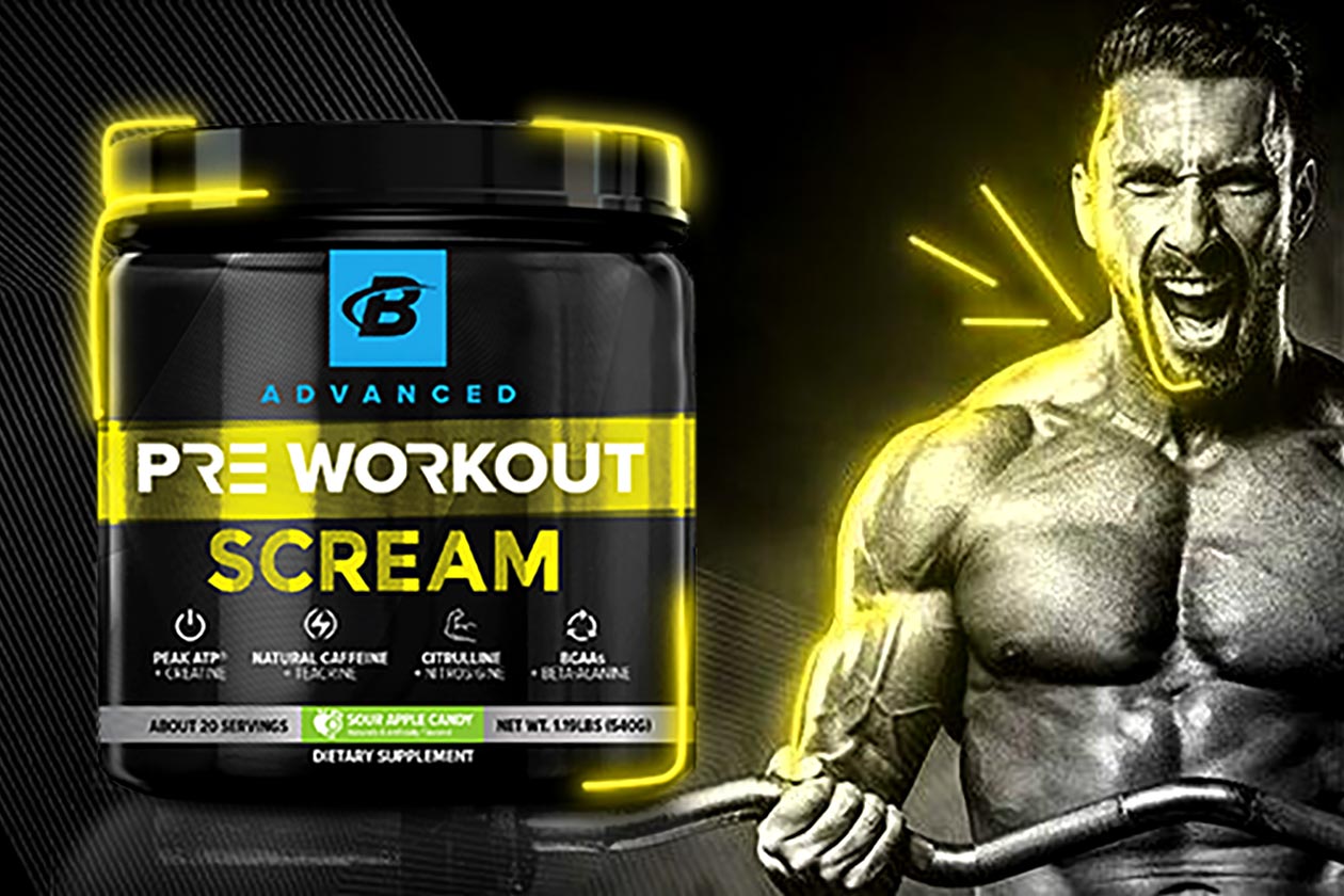 pre workout scream