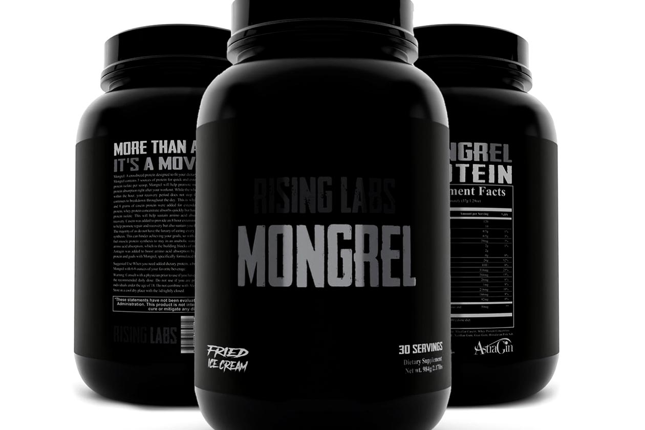 rising labs mongrel protein powder