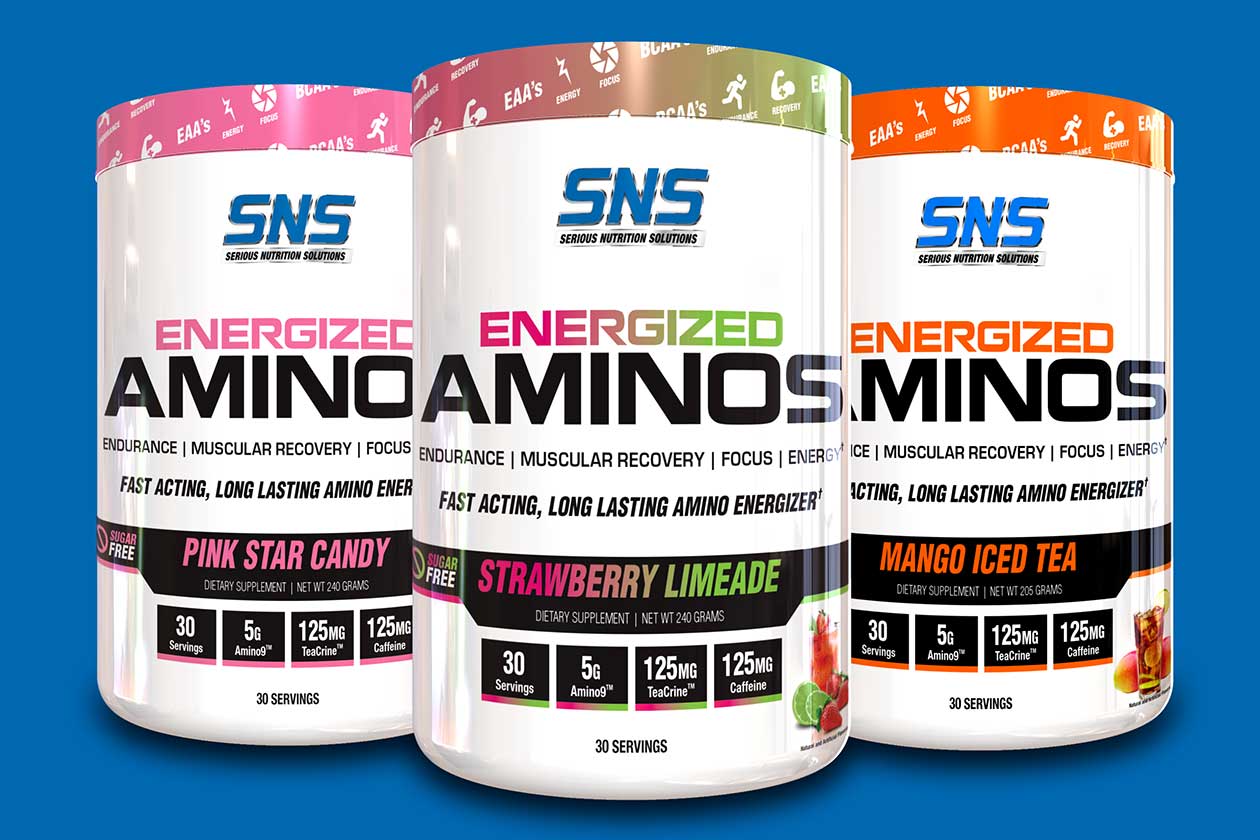 sns energized amino