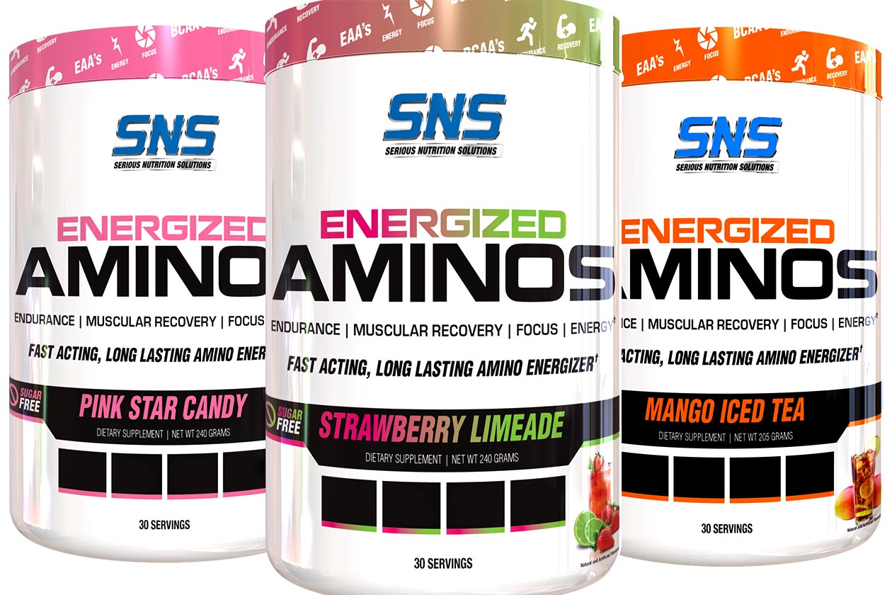 sns energized amino