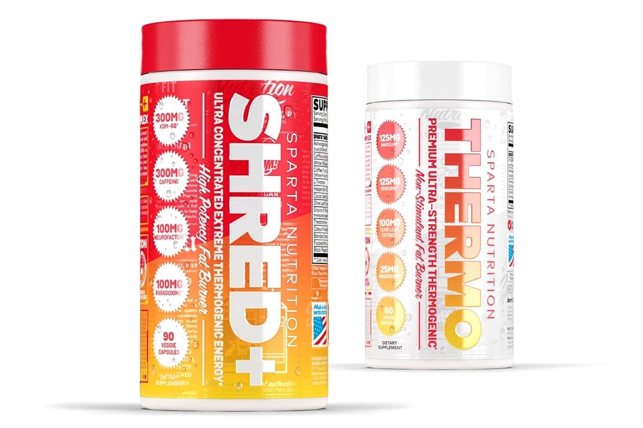 sparta nutrition shred and thermo