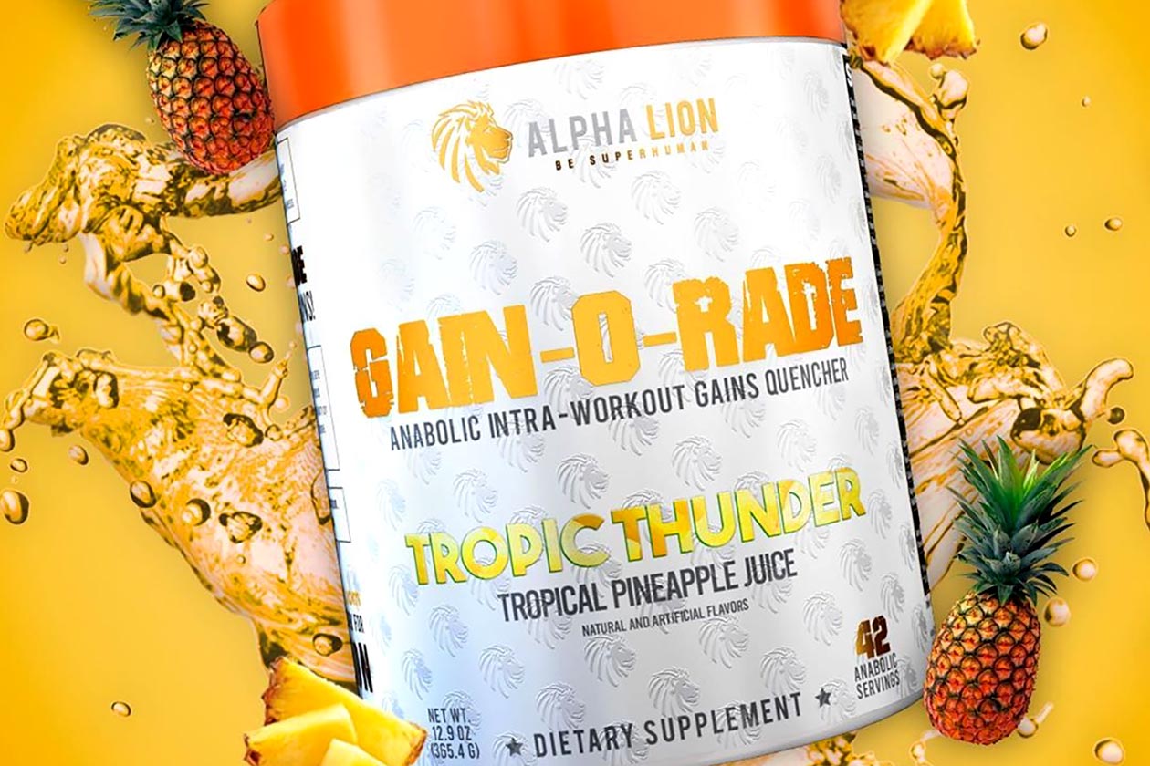 alpha lion tropic thunder gain-o-rade