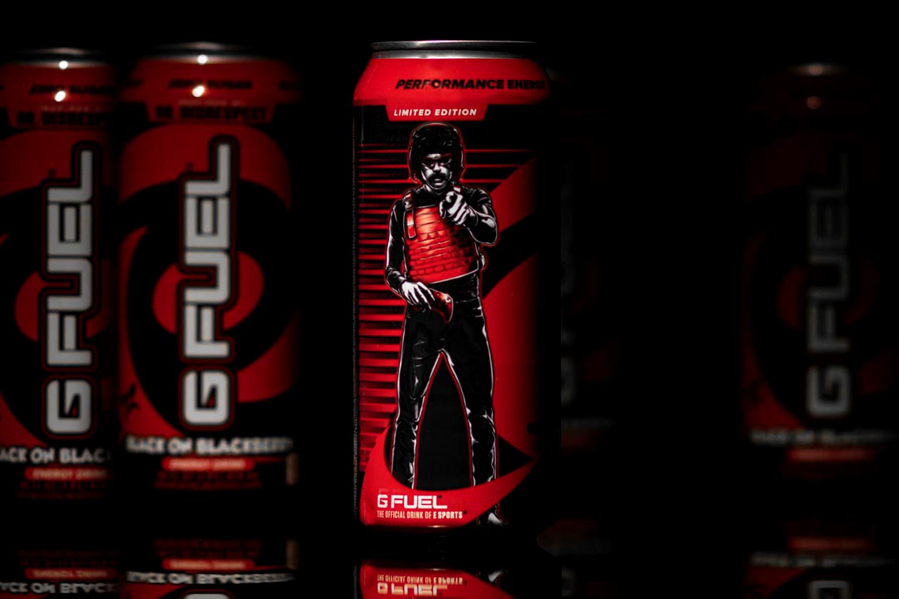 black on blackberry g fuel energy drink