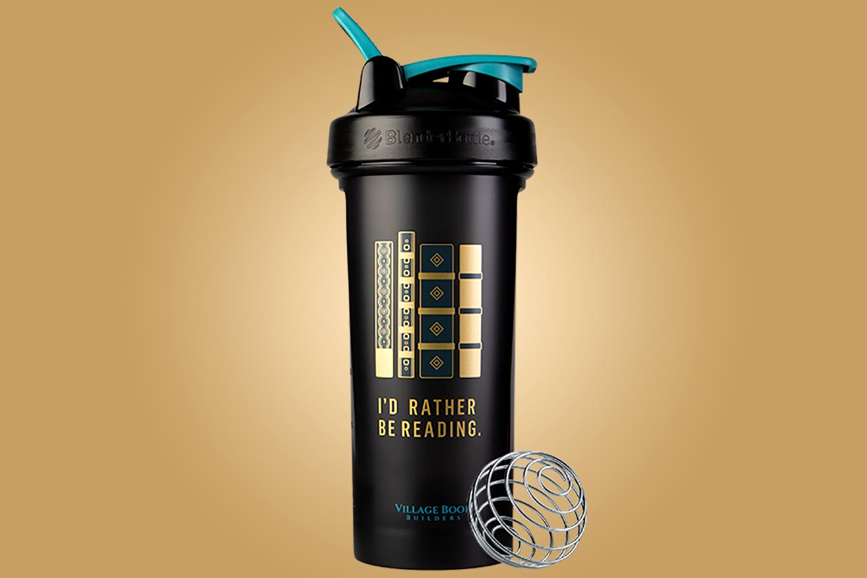 blenderbottle x village book builders