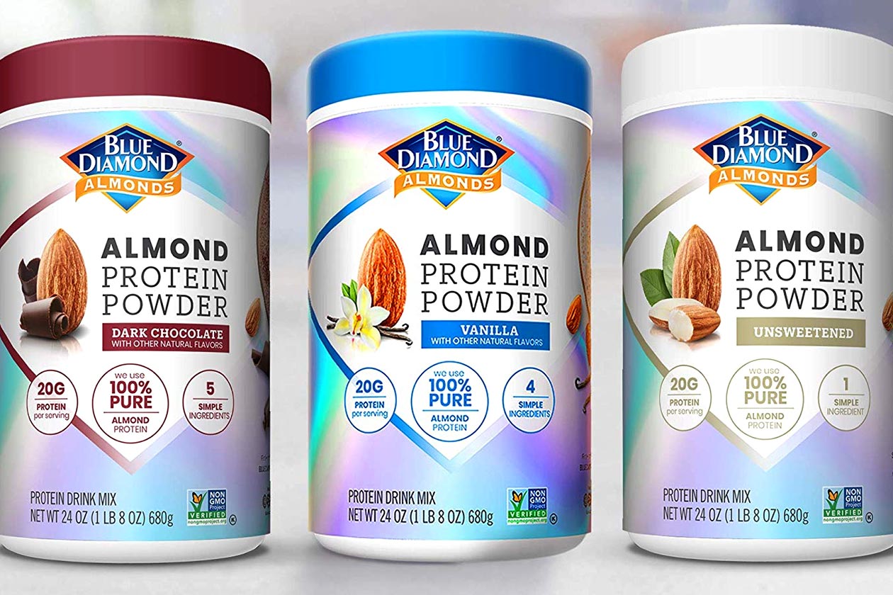 blue diamond almond protein powder