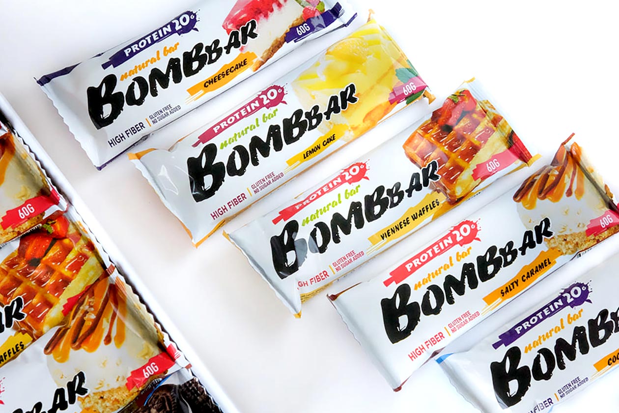 bombbar protein bar three new flavors