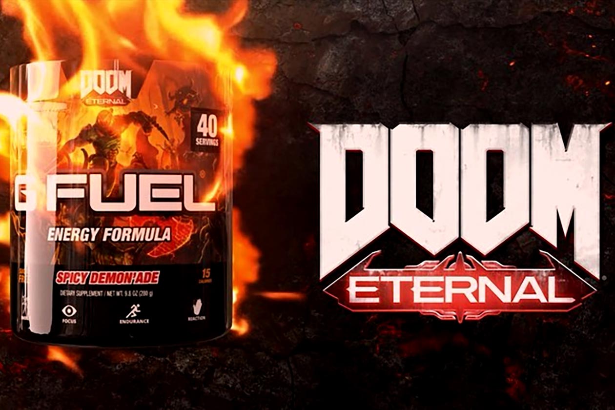 doom eternal spicy demonade g fuel