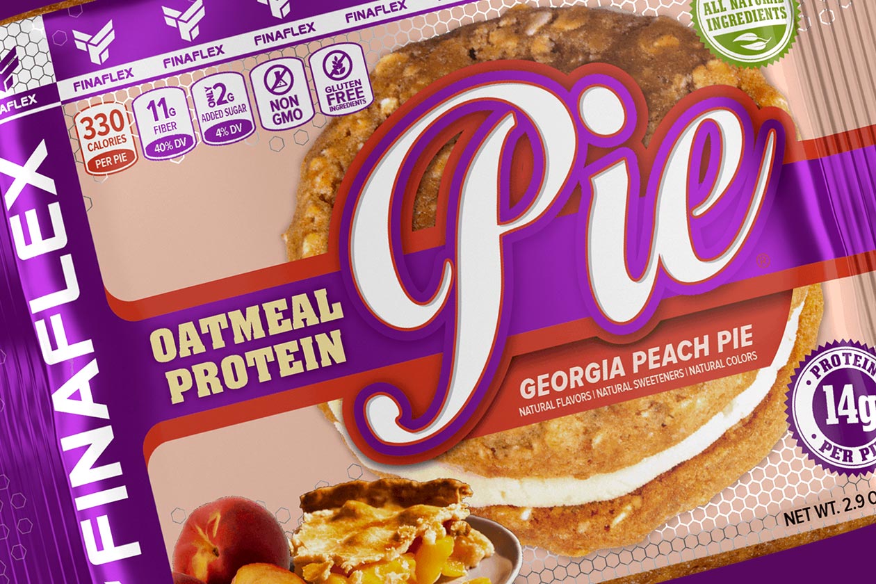 finaflex georgia peach pie oatmeal protein pie