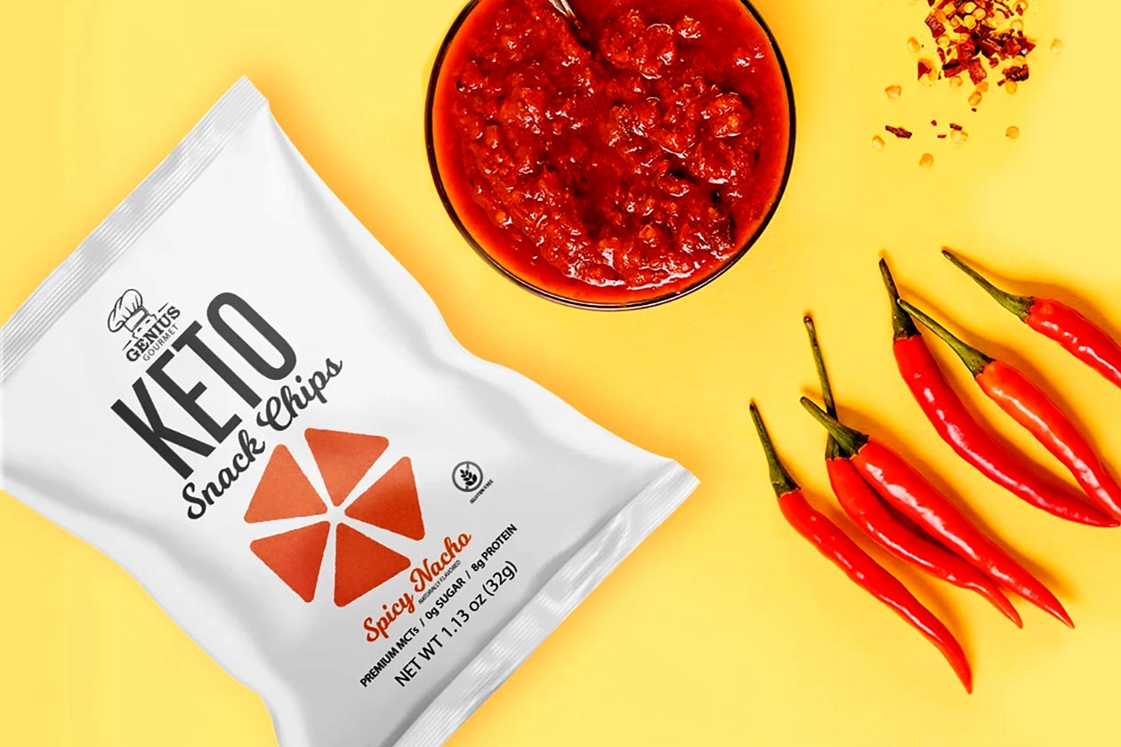 genius gourmet keto snack chips