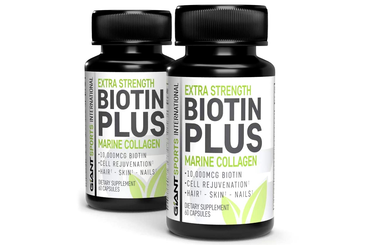 giant sports biotin plus marine collagen