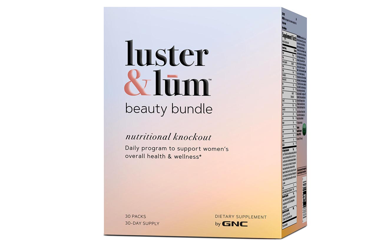 gnc luster and lum