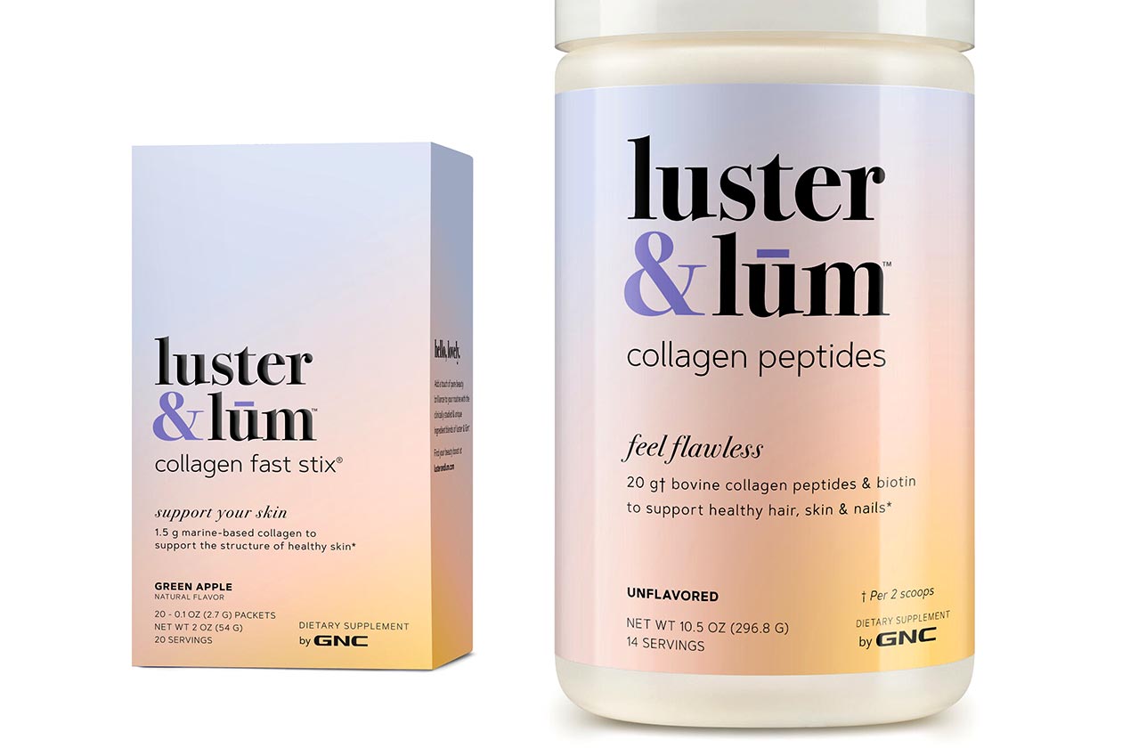 gnc luster and lum