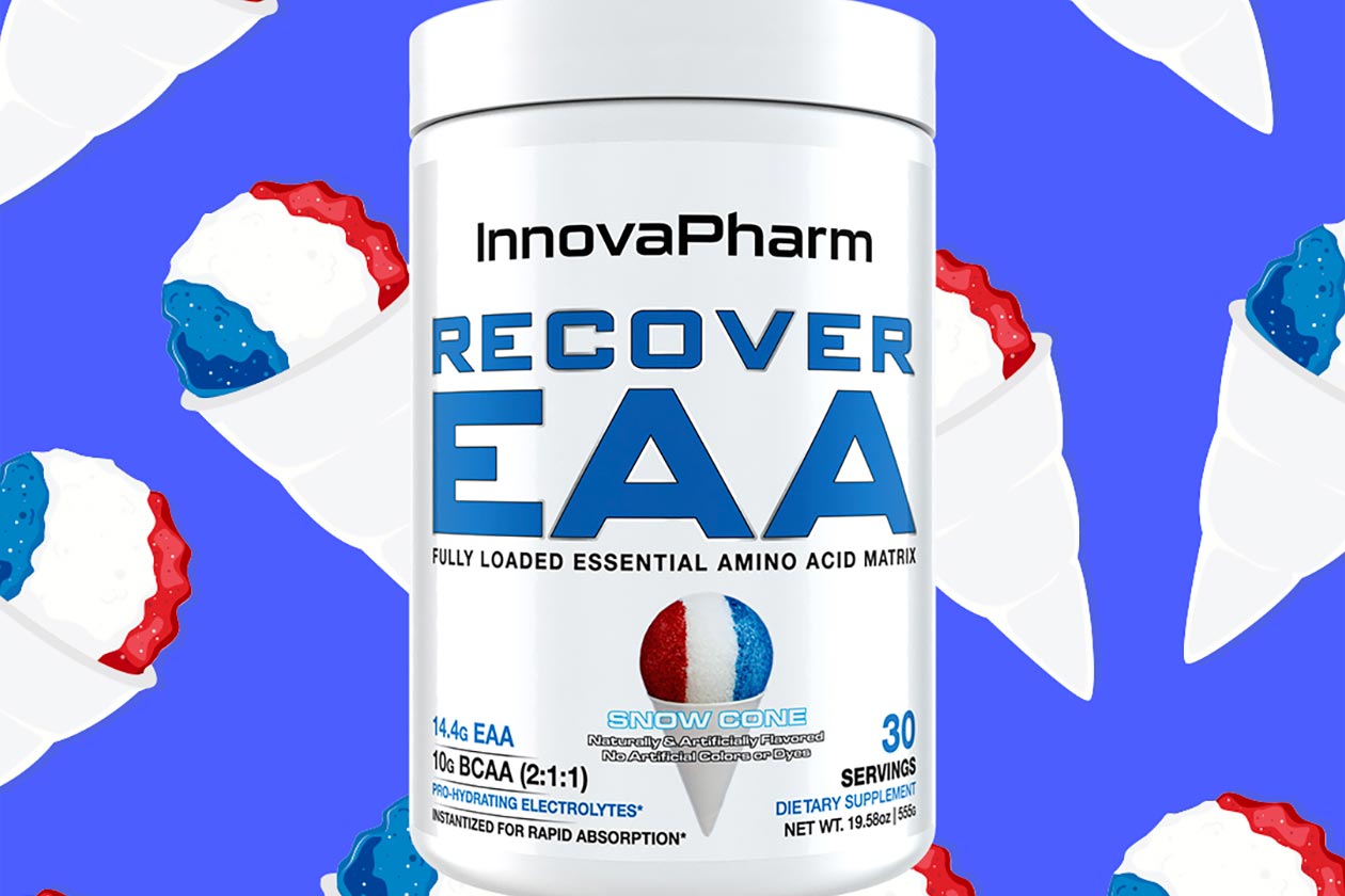 innovapharm snow cone recover eaa