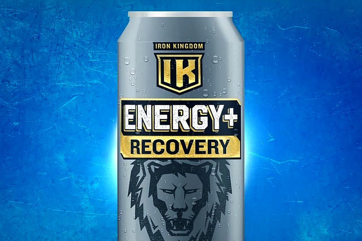 iron kingdom blue razz energy recovery drink