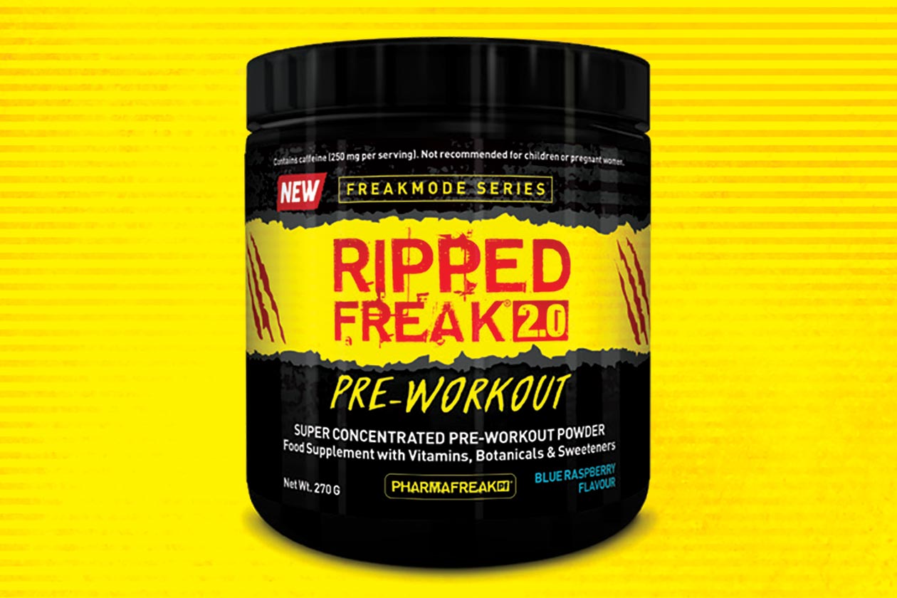 pharmafreak ripped freak pre-workout europe