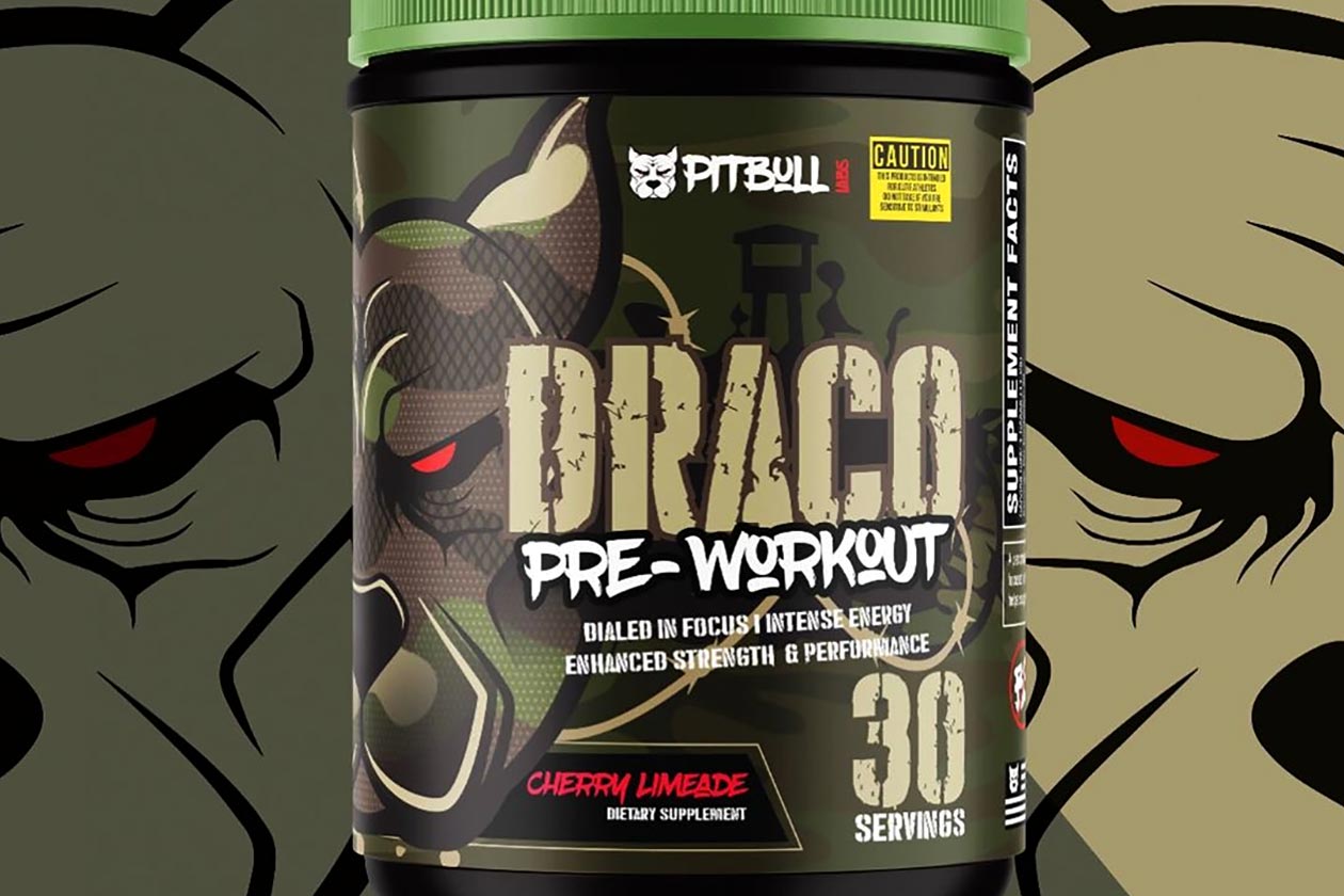 pitbull labs draco pre-workout