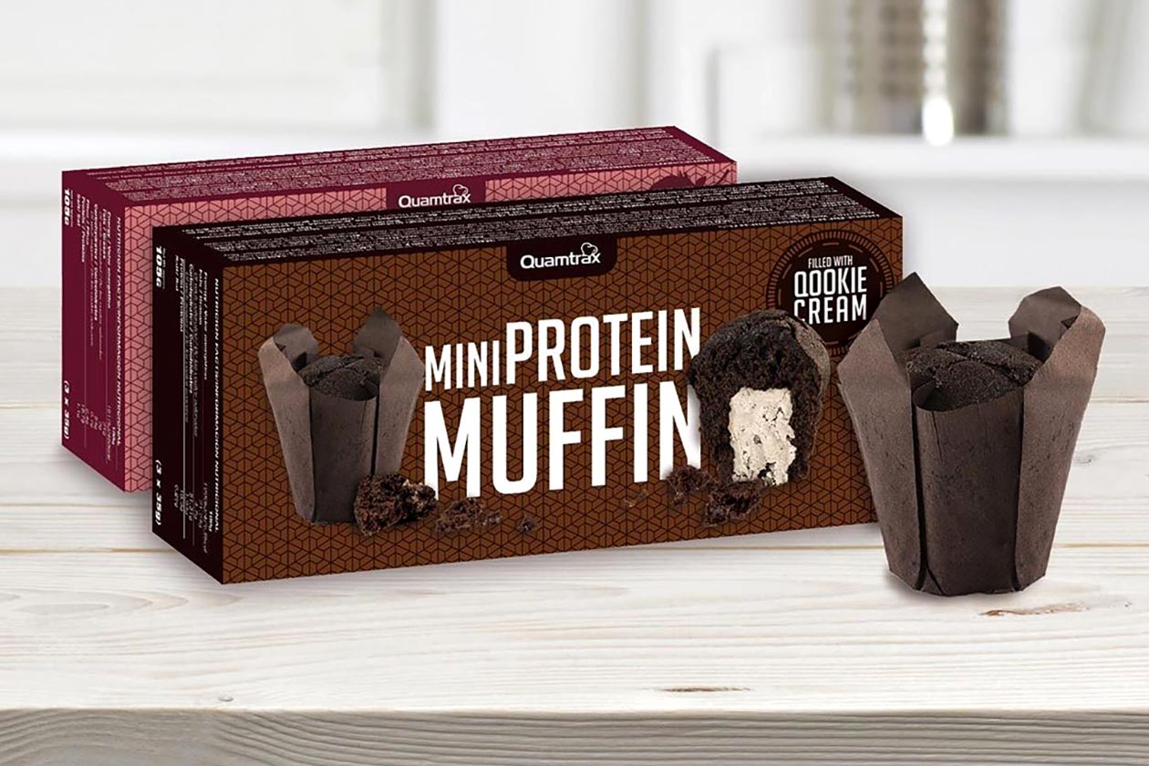 quamtrax nutrition mini protein muffin