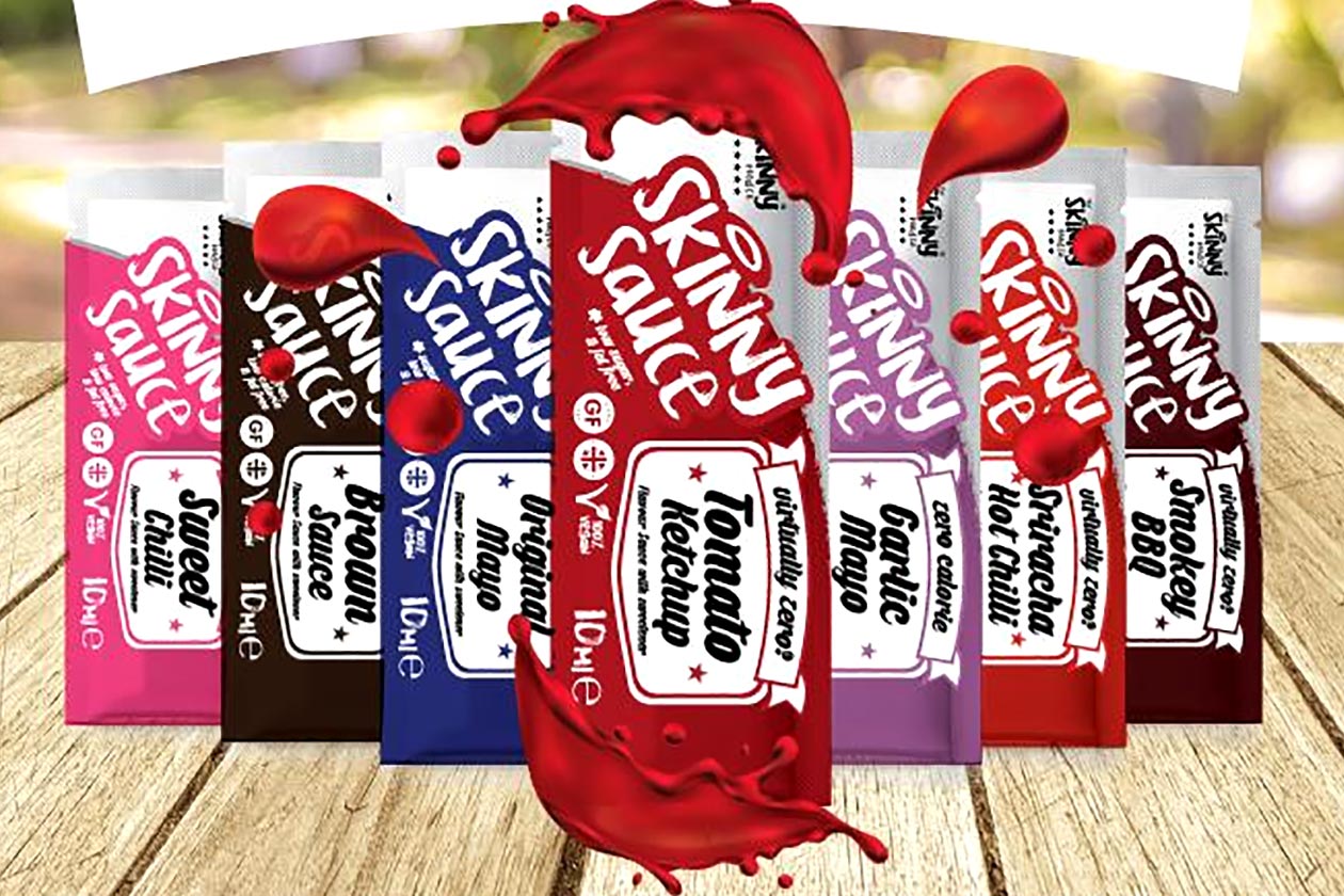 skinny food co skinny sauce single serve sachets