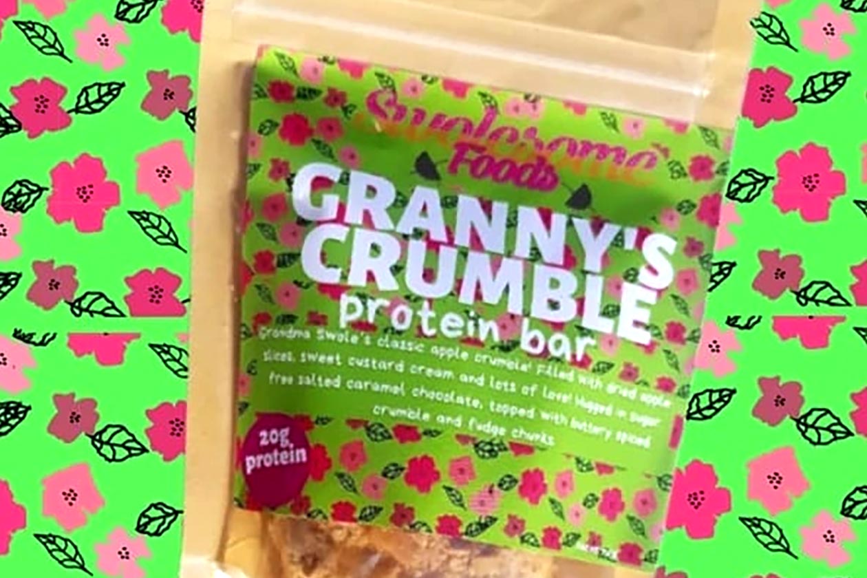 swolesome foods grannys crumble