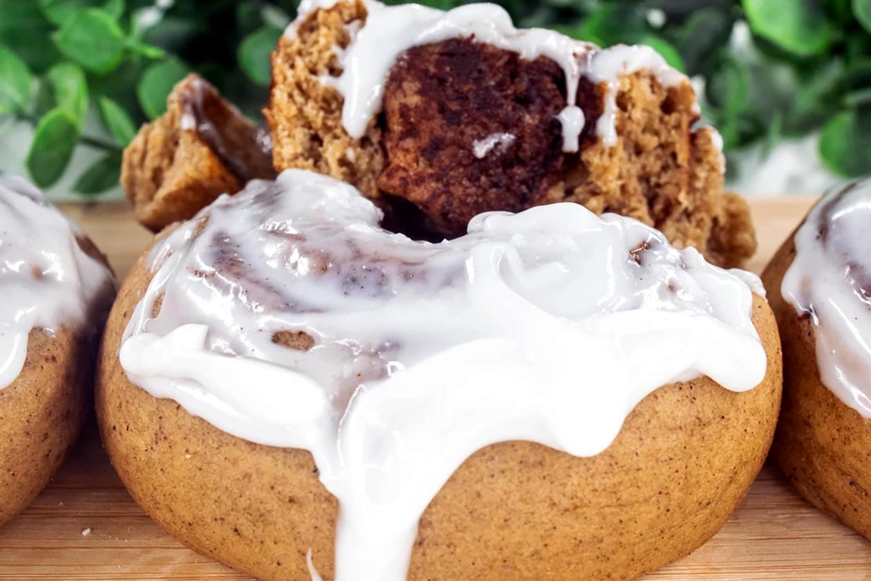 the dough bar protein cinnamon roll