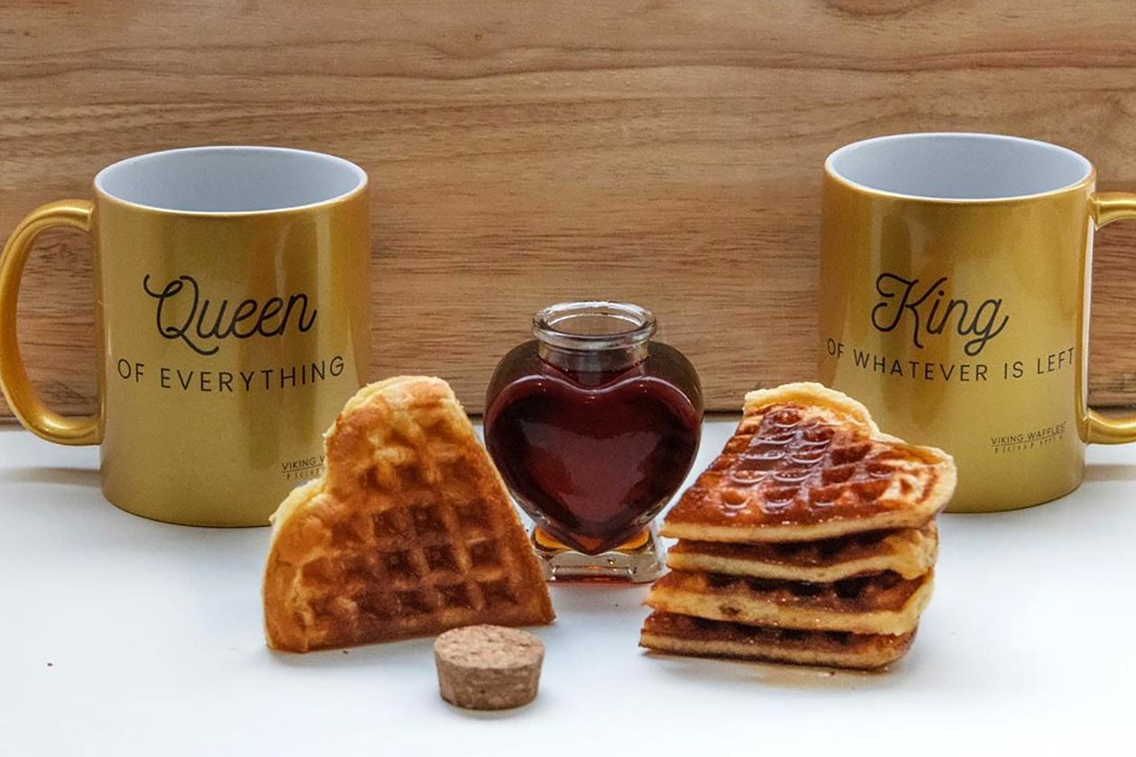 viking waffles valentines gift set