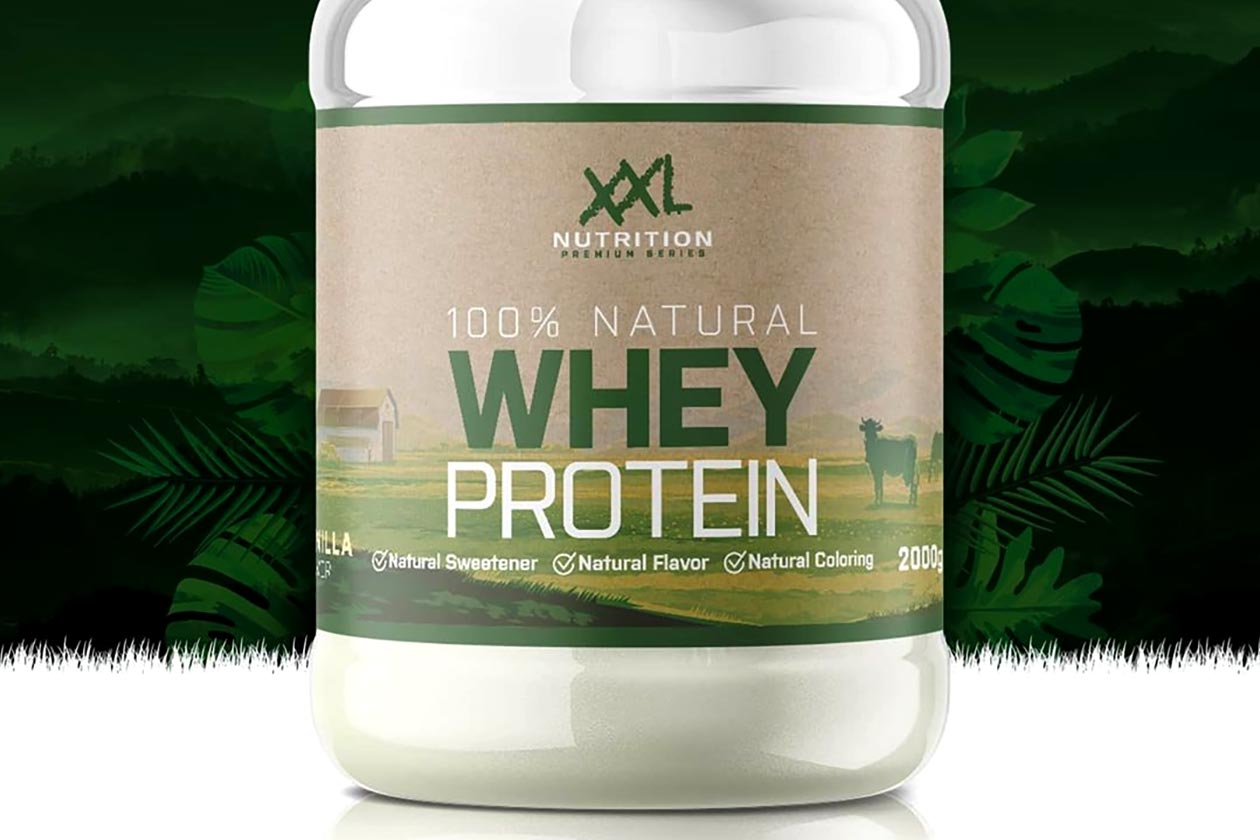 xxl nutrition natural whey protein