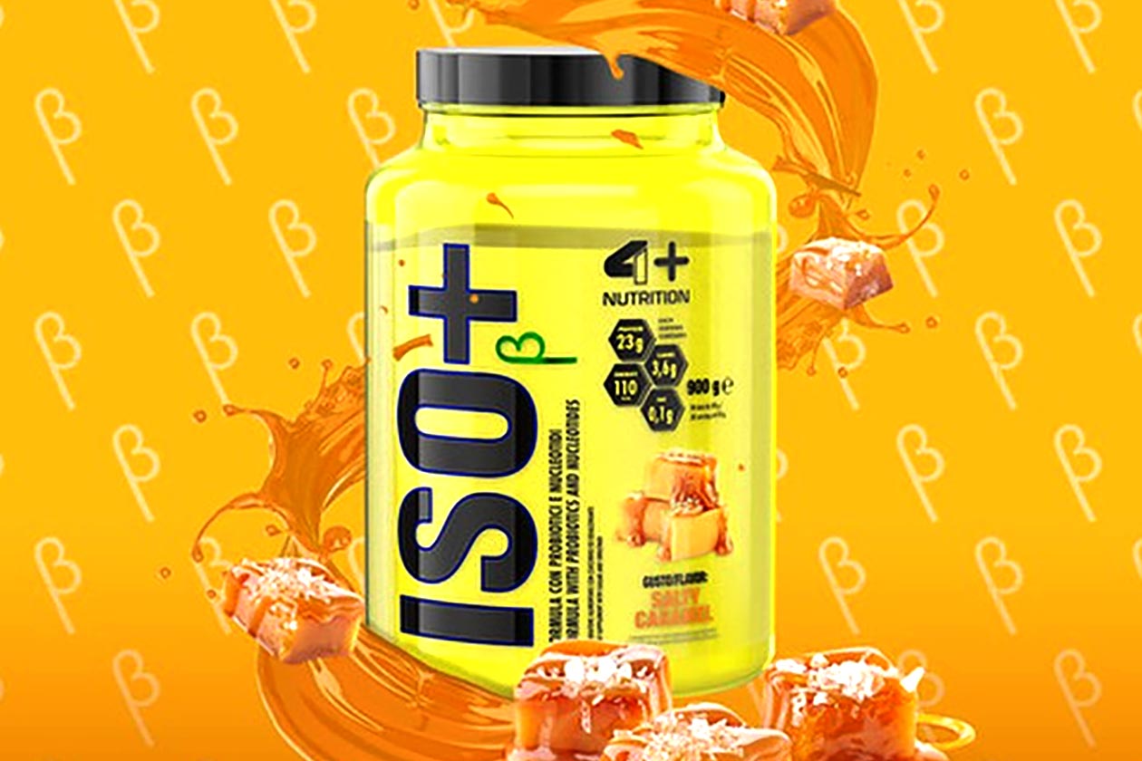 4 nutrition salty caramel iso