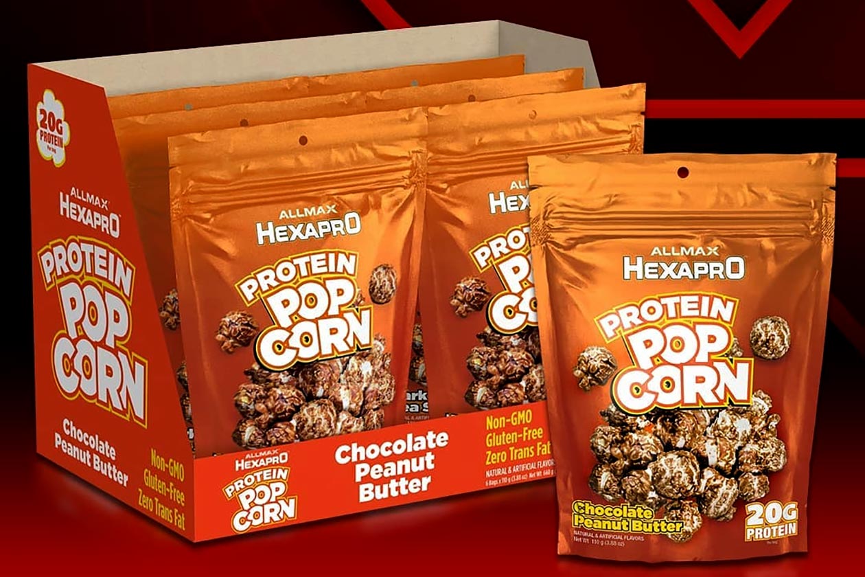 allmax nutrition hexapro protein popcorn