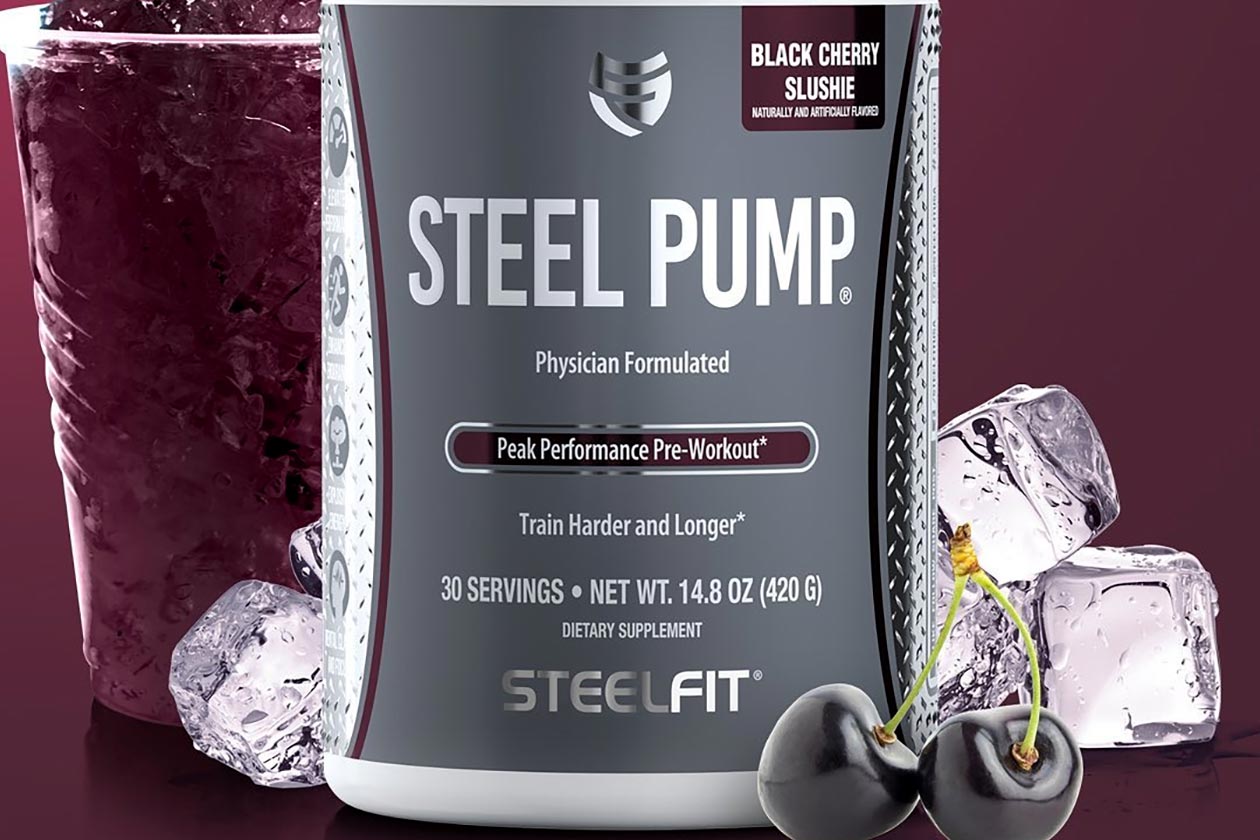 black cherry slushie steel pump