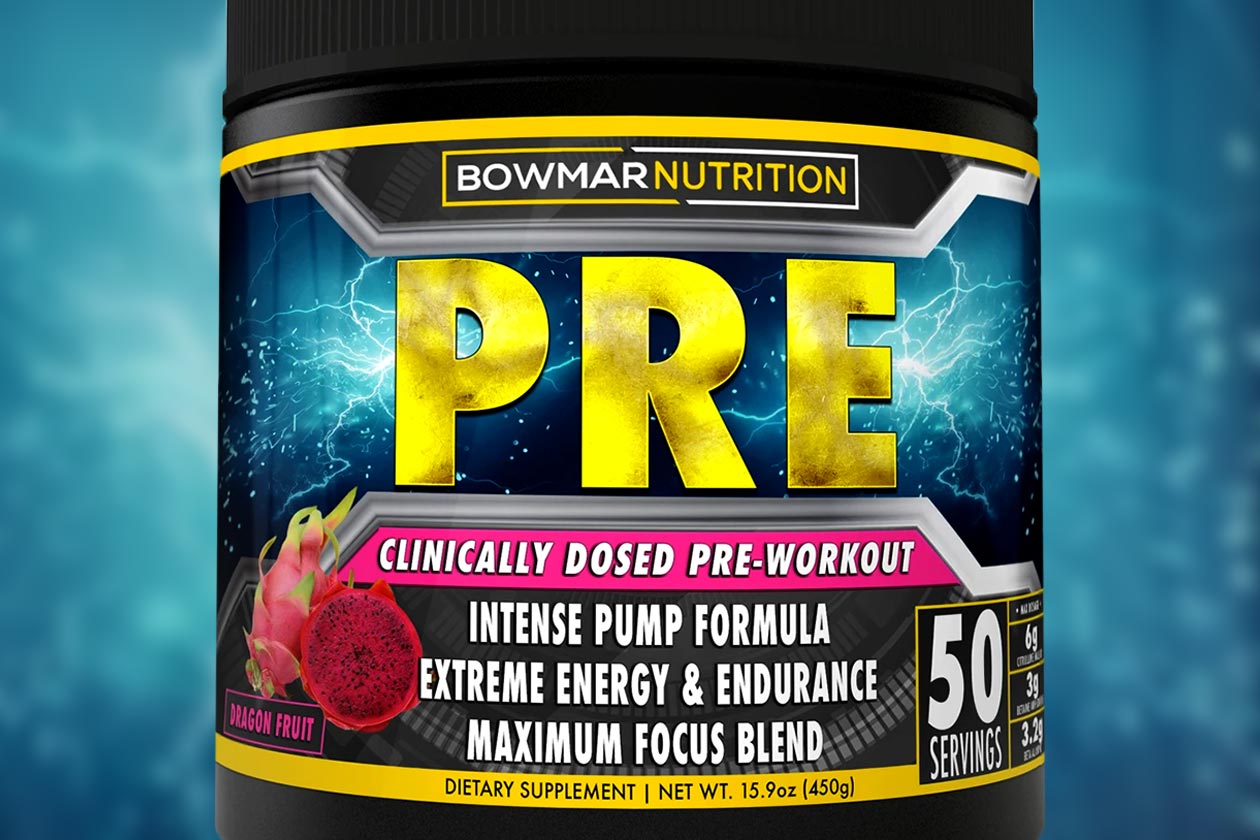 bowmar beta alanine free pre