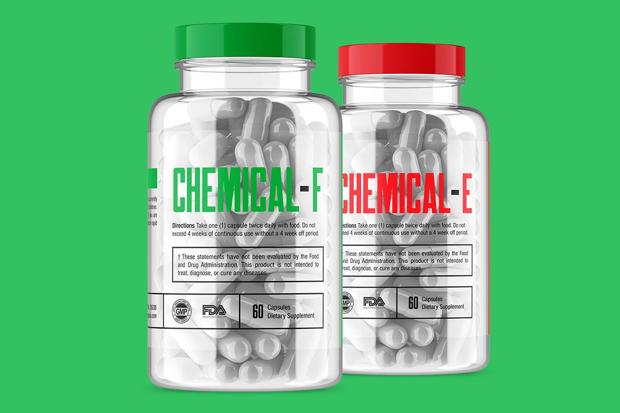 chaos and pain reveals chemical series with chemical e chemical f