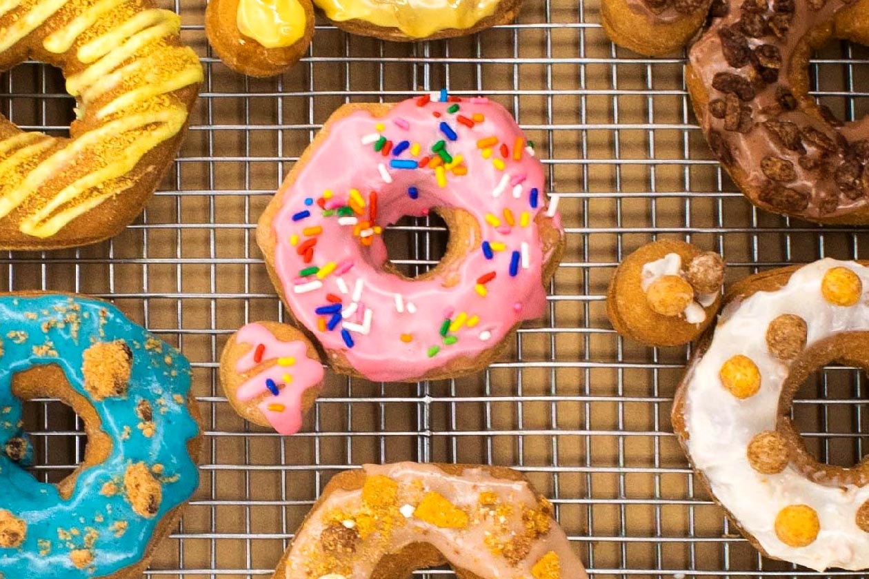 new and improved dough bar protein doughnut