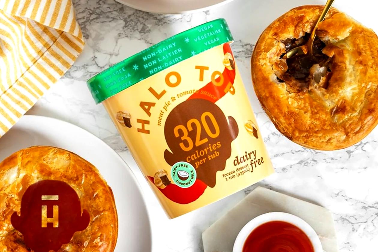 halo top meat pie and tomato sauce ice cream