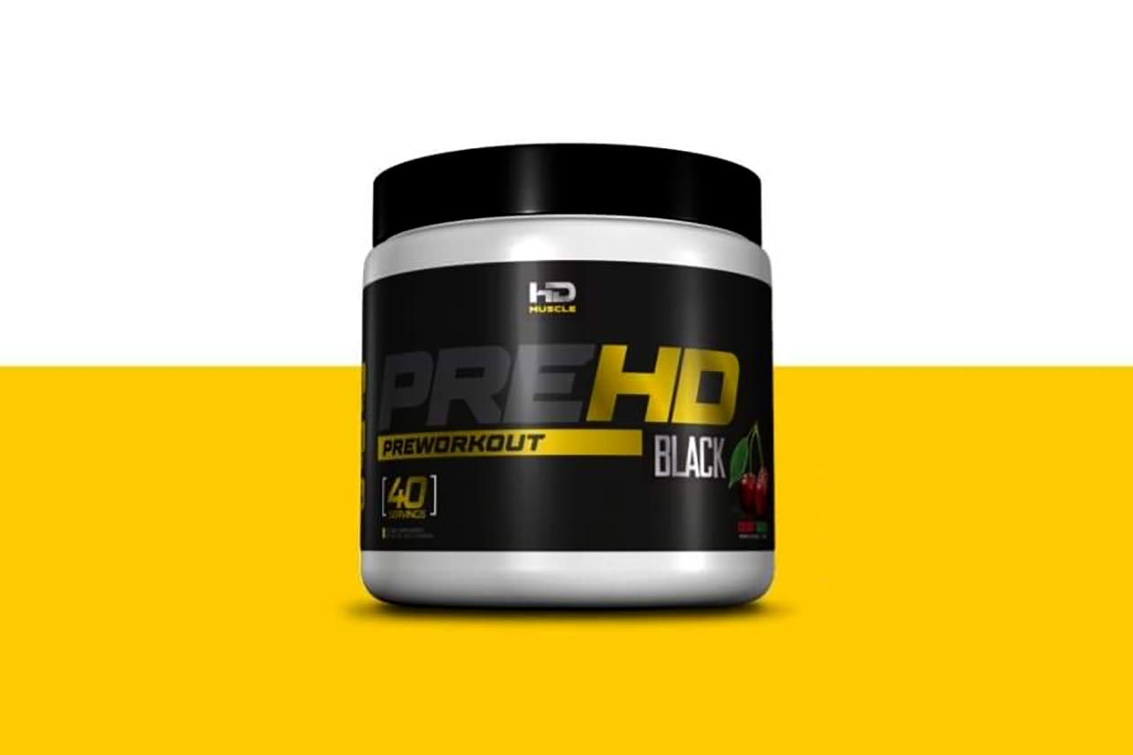 hd muscle pre-hd black