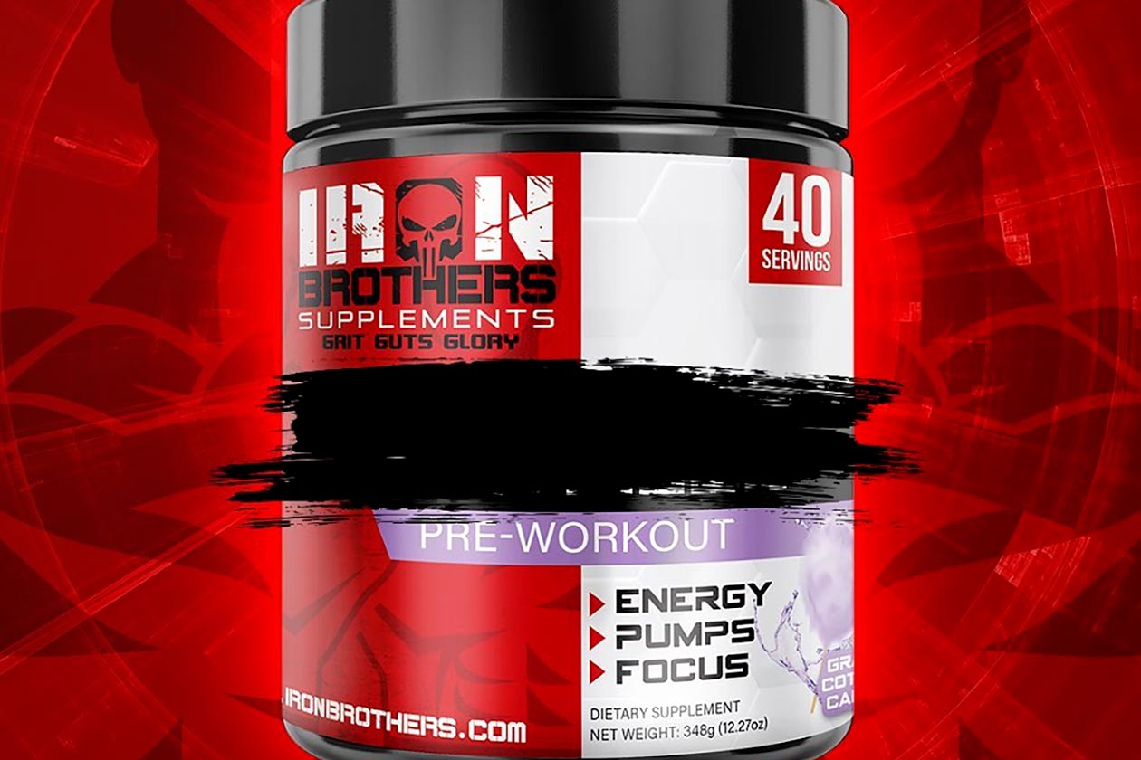 iron brothers new look new pre-workout