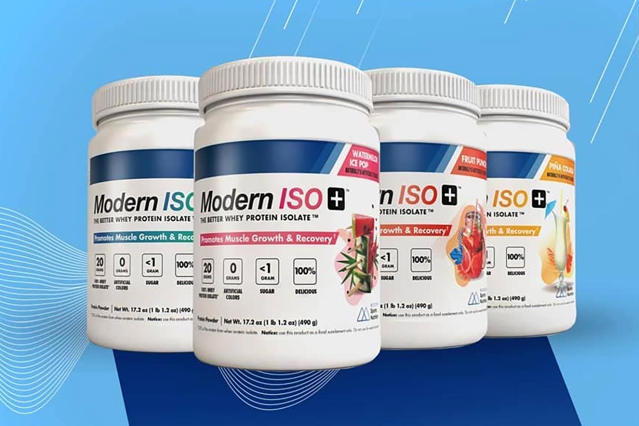 modern sports nutrition modern iso protein powder