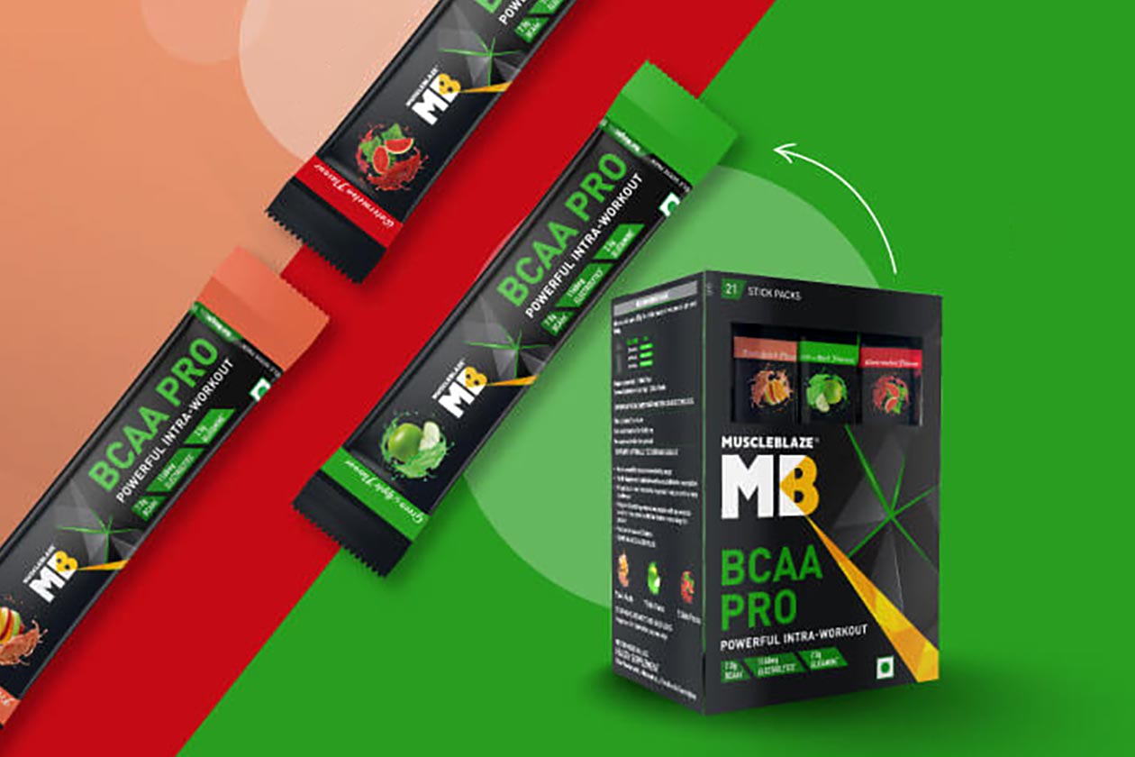 muscleblaze bcaa pro stick packs
