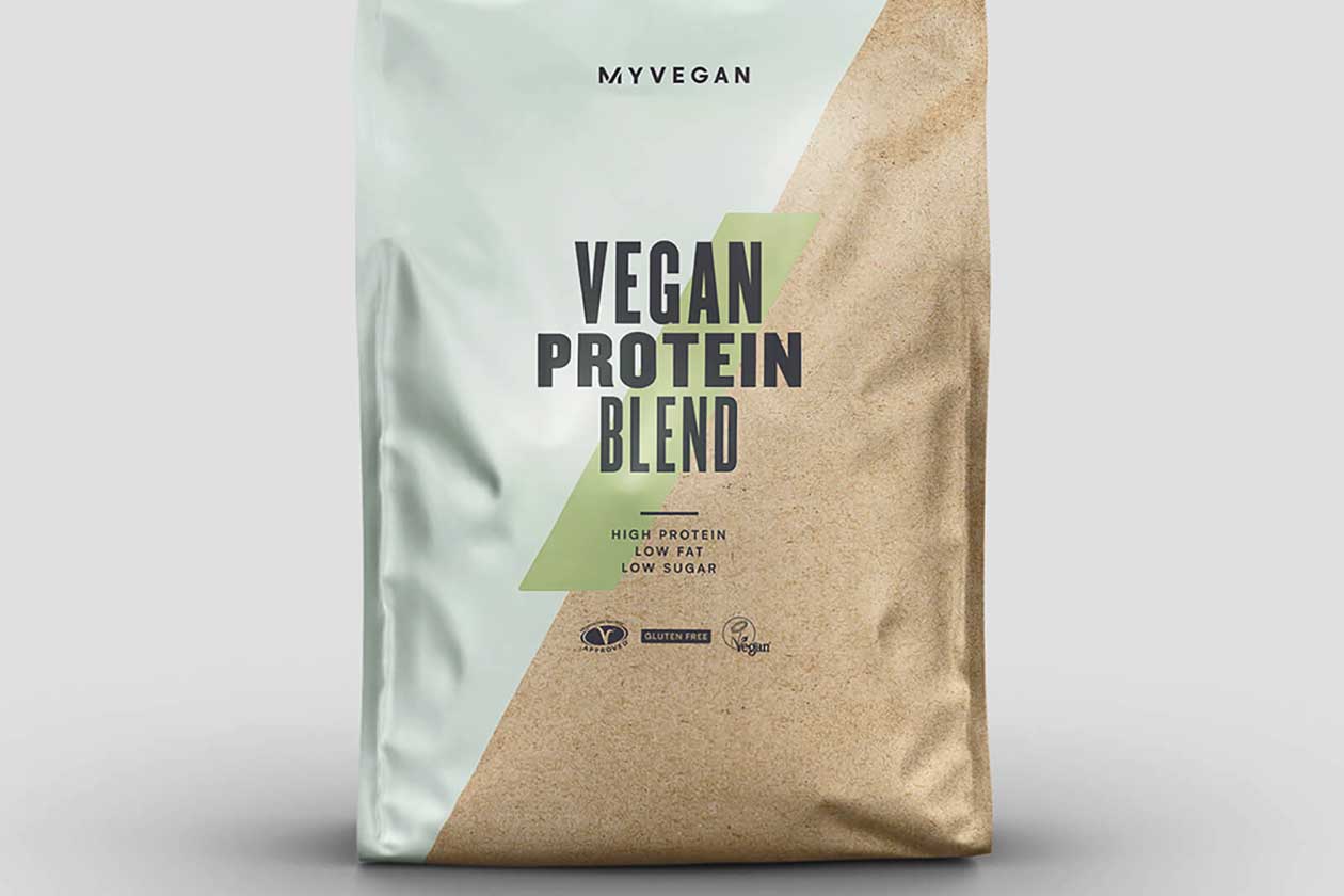 myprotein carrot cake vegan protein blend