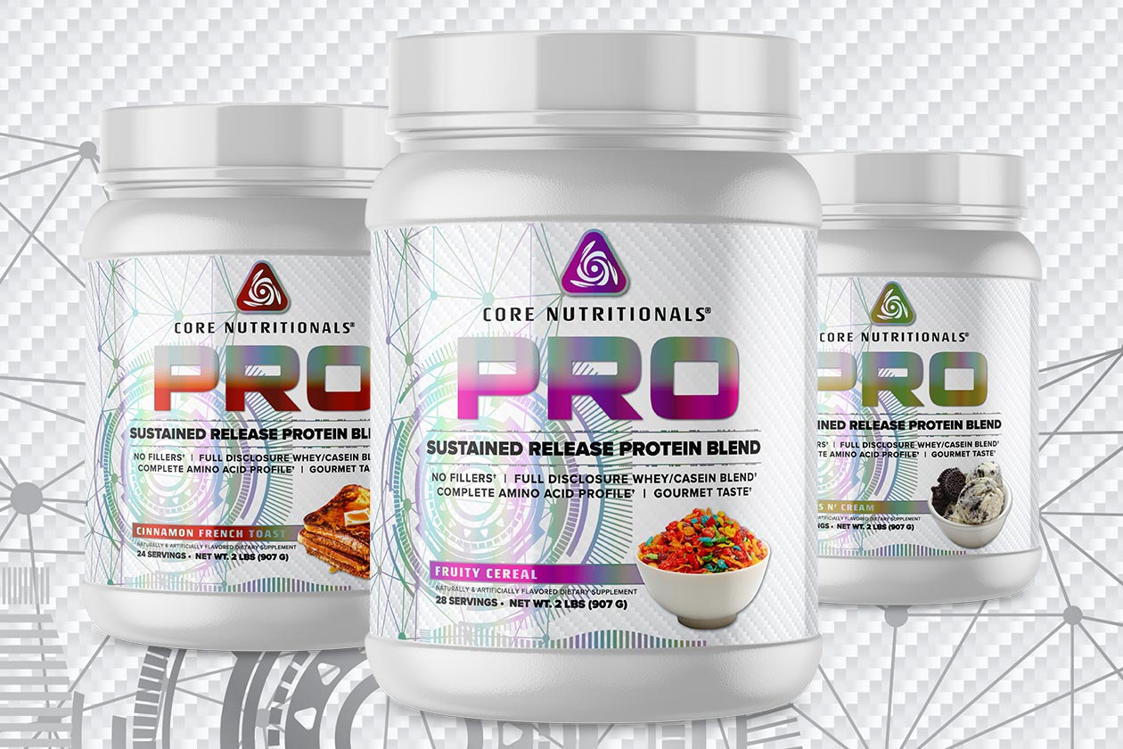 core nutritionals completely unveils new core pro