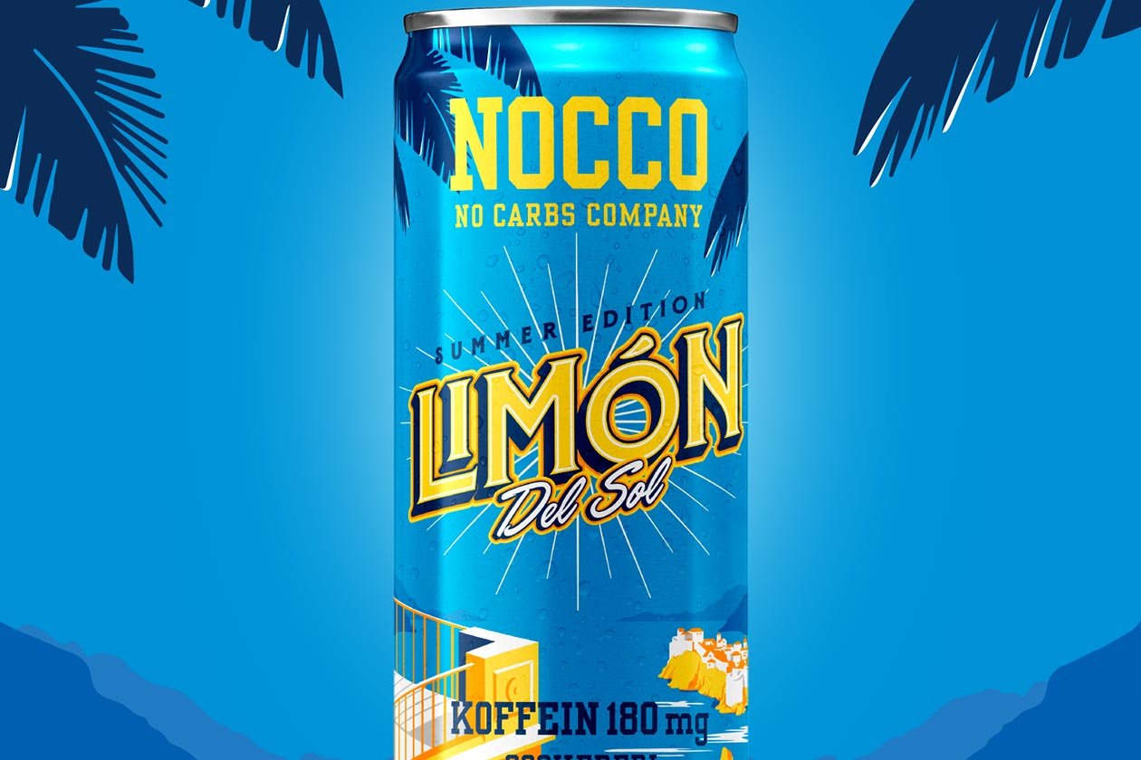 nocco limon del sol energy drink