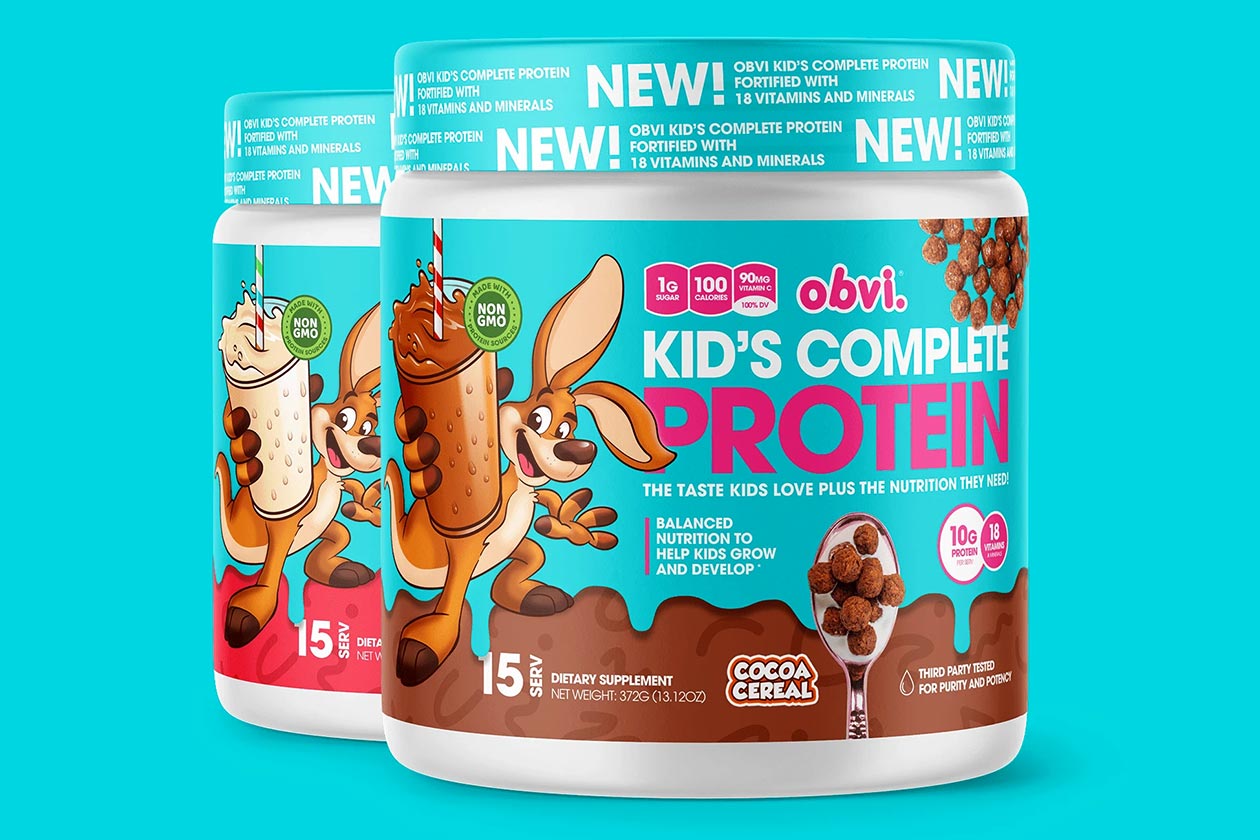 obvi kids protein now available