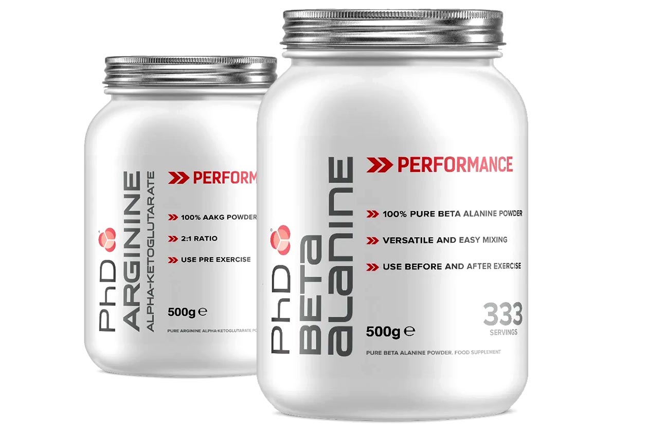 phd nutrition beta alanine arginine