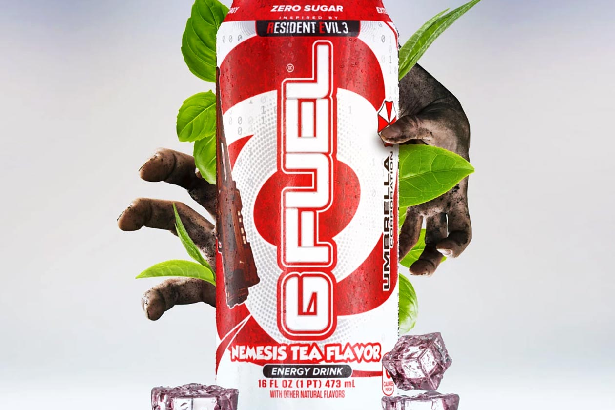 resident evil nemesis tea g fuel energy drink