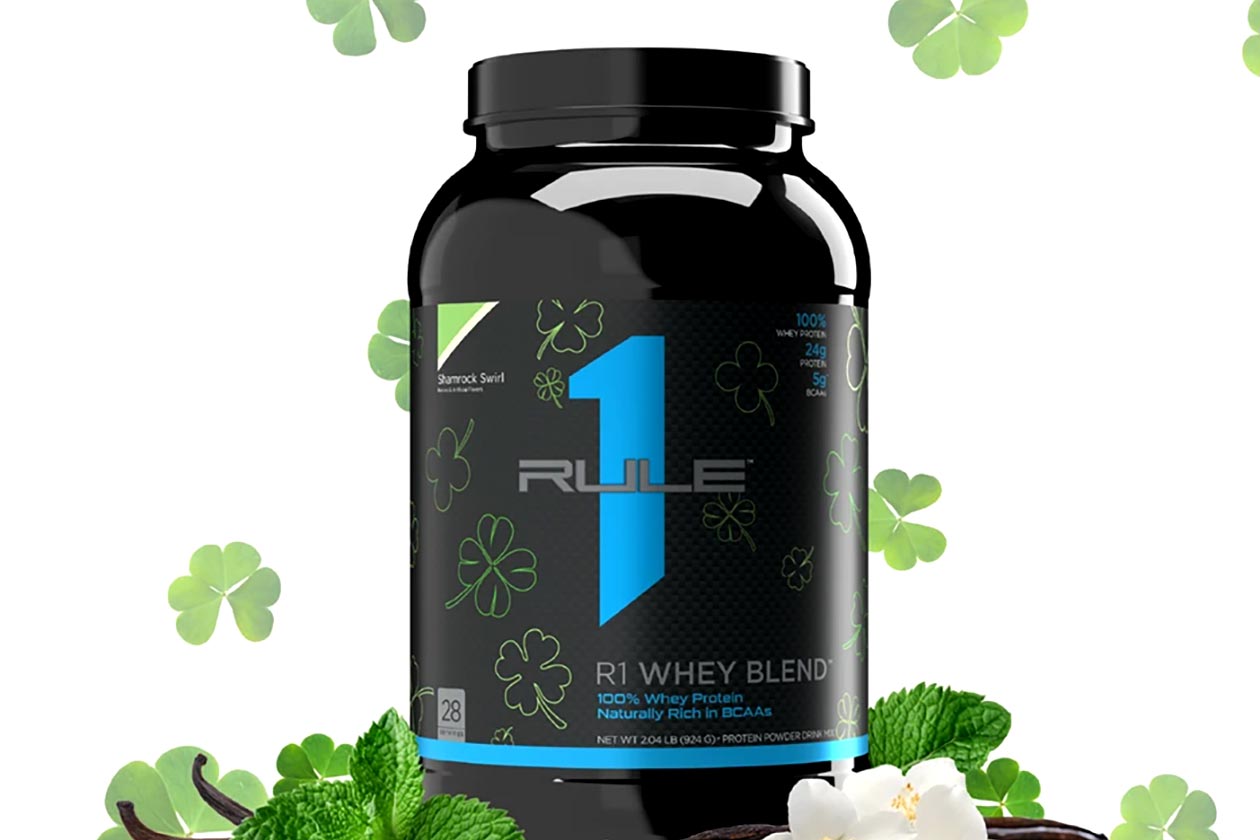 rule one proteins shamrock swirl r1 whey blend