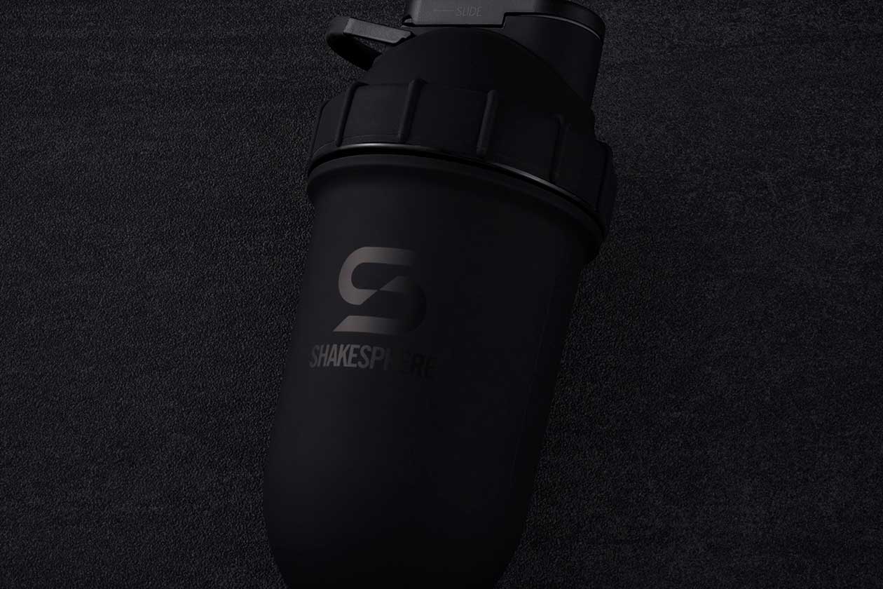 Tumbler Matte Black - White Logo 700ml - Shaker Bottles ShakeSphere