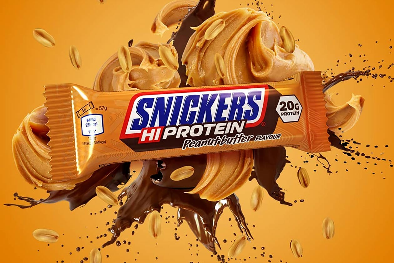 snickers hiprotein peanut butter