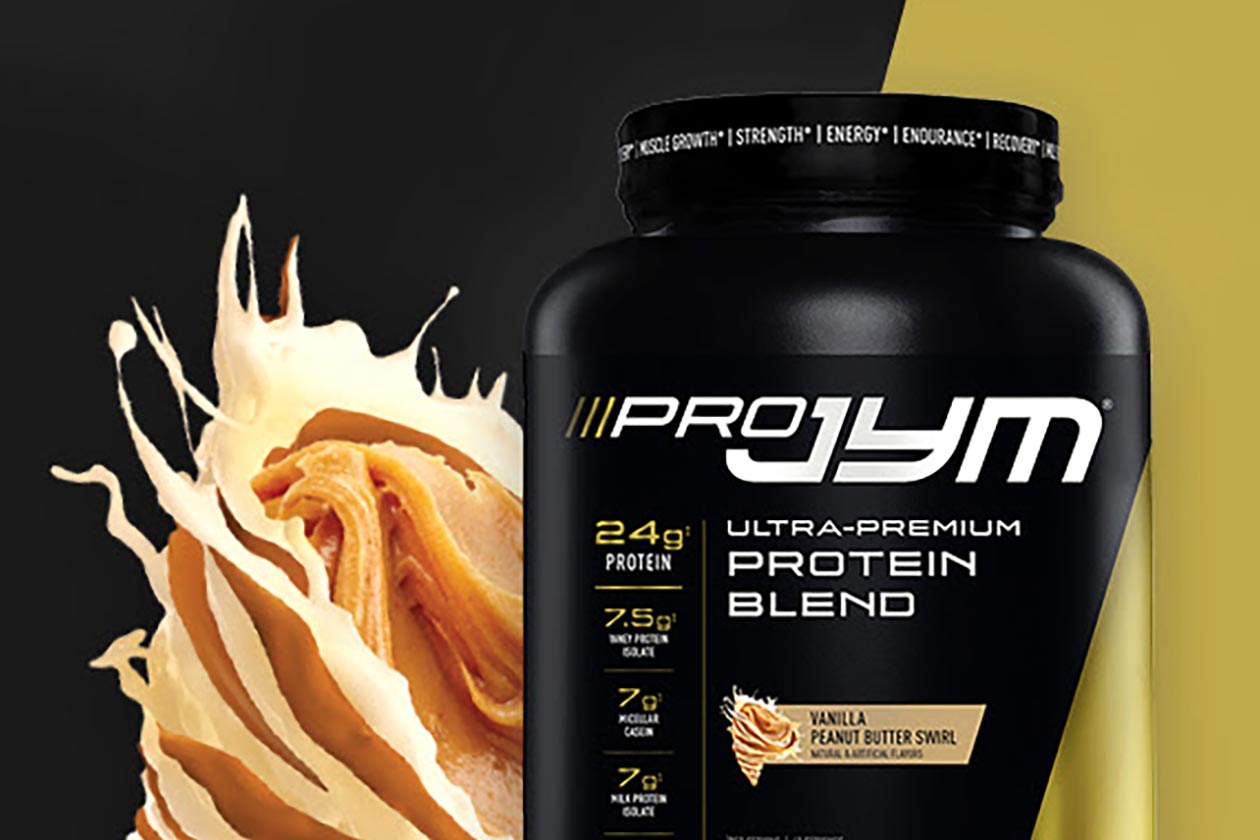 vanilla peanut butter swirl pro jym