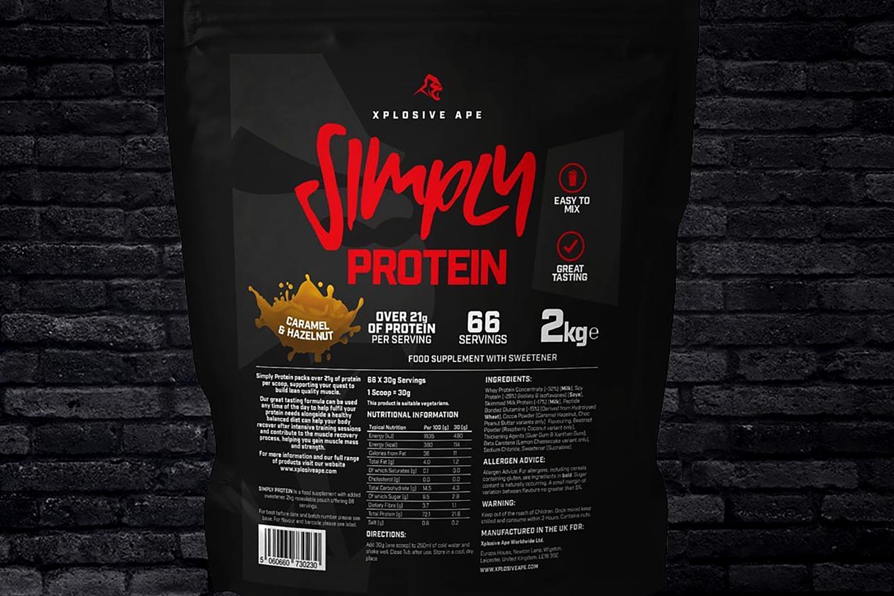 xplosive ape simply protein