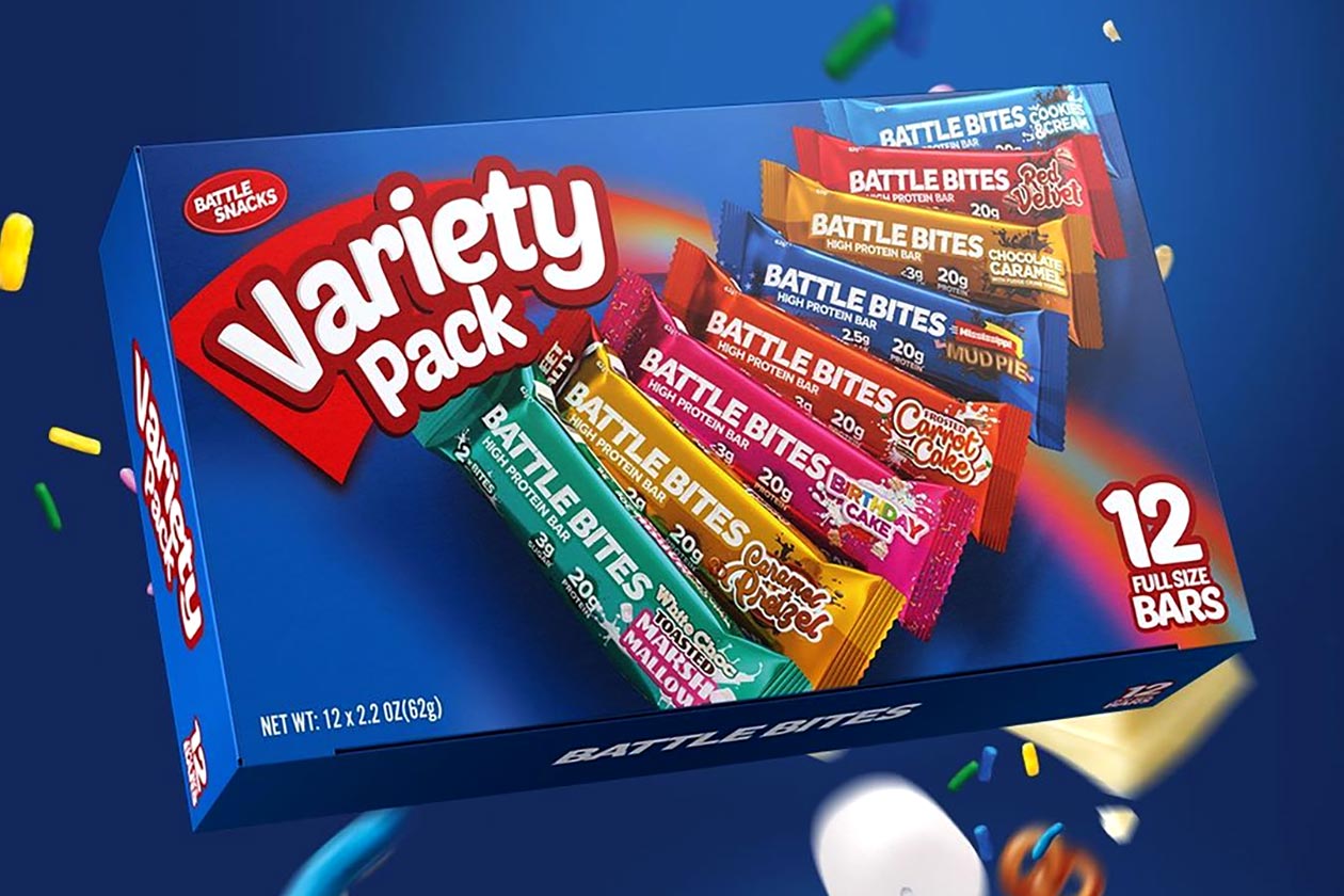 battle snacks battle bites variety pack